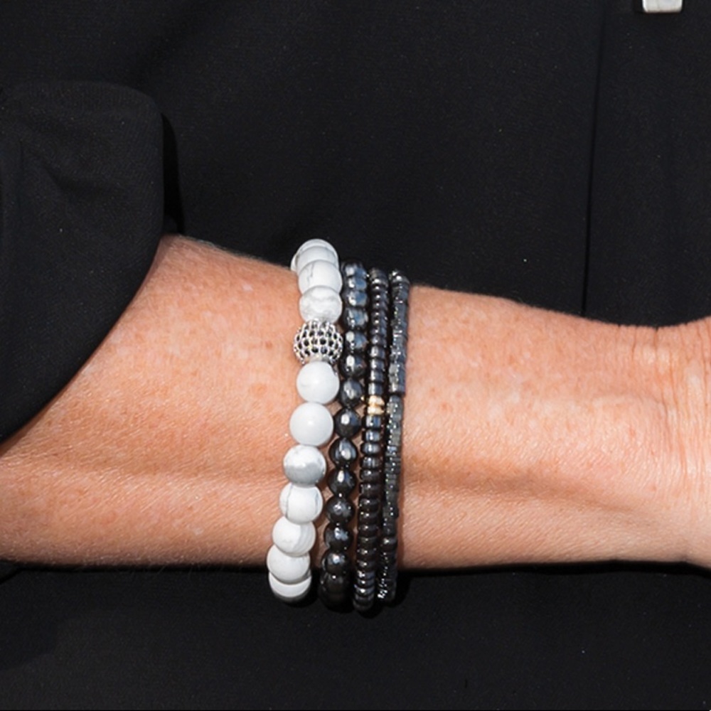 NWT-Tatum graphite bracelet set of 3 - Picture 4 of 4